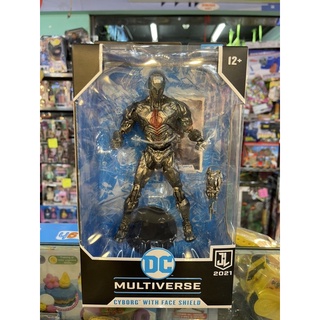 DC Multiverse Cyboeg With Face Shield Justice League (แท้original) สินค้าพร้อมส่งจากไทย