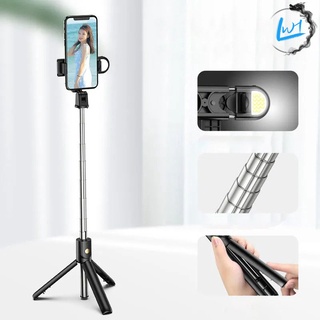 ไม้เซลฟี่บลูทูธK07/K10 Selfie Stick Mini ขาตั้งกล้อง Monopod ขยายได้เติมระยะไกลชัตเตอร์ ใช้งานได้กับโทรศัพท์ทุกรุ่น