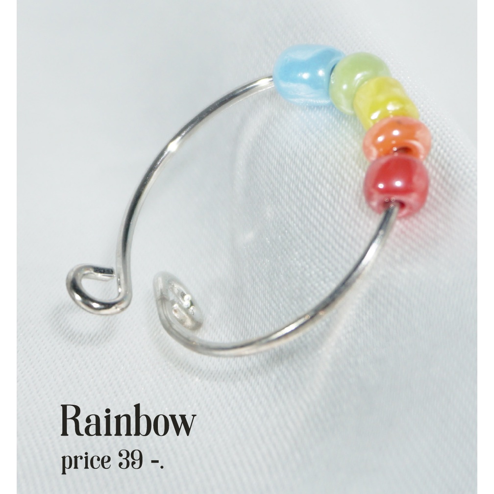 แหวน-rainbow-แหวนแฟชั่น-แหวนมินิมอล-แหวนอะคริลิค-แหวนสไตล์เกาหลี-แหวนราคาถูก