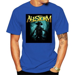 ใหม่ เสื้อยืดลําลอง แขนสั้น พิมพ์ลาย No Grave But The Sea Alestorm Funny Novelty Mibmgb84Opoomo97 สําหรับผู้ชาย