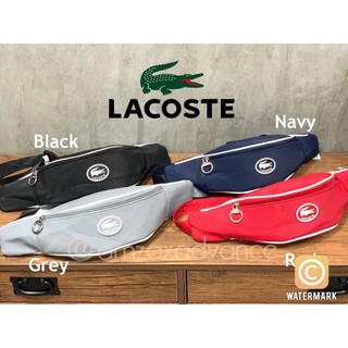 กระเป๋าคาดอก Lacoste Men’s Leather Waist Bag