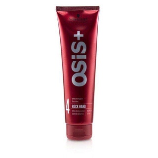 Schwarzkopf Osis+ *Rock-Hard Ultra Strong Glue 150ml ครีมเซ็ตผม ผมอยู่ทรงระดับ 4 เซ็ตผมซอยสั้น เนื้อGlue สีขาว เข้มข้น