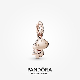 Pandora จี้รูปเห็ด วิบวับ ของขวัญวันเกิด สําหรับสุภาพสตรี p825