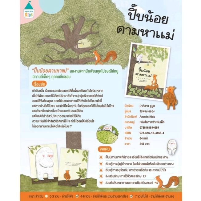 หนังสือเด็ก-หนังสือนิทาน-นิทาน-ปี๊บน้อยตามหาแม่-นิทานนายแพทย์ประเสริฐแนะนำ