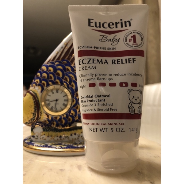 ครีมสำหรับทารก-ลดผื่นผิวหนังอักเสบ-eucerin-eczema-relief-cream-141g