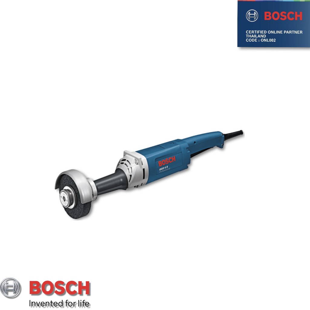 BOSCH GGS 6 S เครื่องเจียรคอยาวขนาด 125 mm 1150 วัตต์ เครื่องเจียรคอตรง