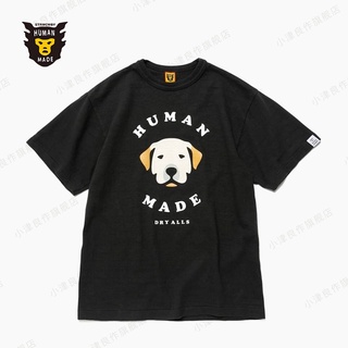 【🔥🔥】(พร้อมส่ง) เสื้อยืดแขนสั้น พิมพ์ลายการ์ตูนสัตว์ HUMAN MADE Labrador dog head