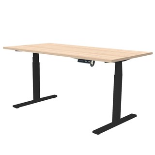 โต๊ะทำงาน โต๊ะทำงานปรับระดับ ERGOTREND SIT 2 STAND GEN2 150 ซม. สี SHIMO ASH/ดำ เฟอร์นิเจอร์ห้องทำงาน เฟอร์นิเจอร์ ของแต