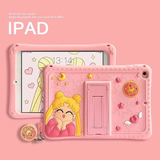 เคสไอแพด เซเลอร์มูน เคสiPad การ์ตูนสาวงาม Cute 10.2 gen7 iPad gen8 เคสไอแพด Gen6 gen9 Air4,10.5,11pro Air5 mini Case