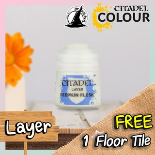 (Layer) DEEPKIN FLESH : Citadel Paint แถมฟรี 1 Floor Tile