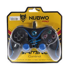 ภาพหน้าปกสินค้าController Analog NUBWO (NJ-25) Pro Black/Blue จากร้าน dawdoi23 บน Shopee