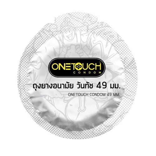 แบ่งขาย-1ชิ้น-ถุงยางอนามัยวันทัช-49มม-onetouch-49mm-limited-edition