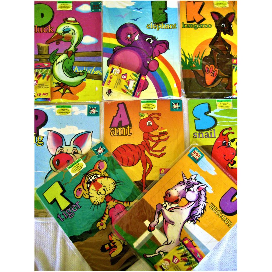 kangaroo-coloring-jigsaw-books-with-crayons-inside-for-free
