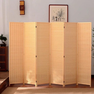 【ฉากกั้นห้อง】ส่งฟรี+ส่งขาตั้ง ฉากไม้ ฉากไม้กั้นห้อง แบบญี่ปุ่น (สูง180xยาว250cm)กันน้ำและกันแสง ฉากกั้นห้องนั่งเล่น
