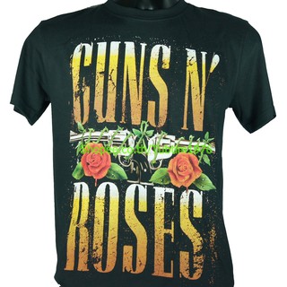 เสื้อยืดโอเวอร์ไซส์เสื้อวง Guns N Roses เสื้อยืดวงดนตรีร็อค เสื้อวินเทจ กันส์แอนด์โรสเซส GUN660S-3XL