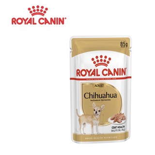 Royal canin Chihuahua อาหารเปียกสำหรับสุนัขสายพันธุ์ชิวาวา ขนาด 85g. 4 ซอง 119 บาท
