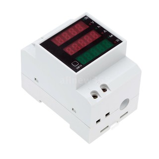 ใหม่ 365 Ac 80-300 V 100 A ดิจิตอล Din Rail Current แรงดันไฟฟ้า Fa