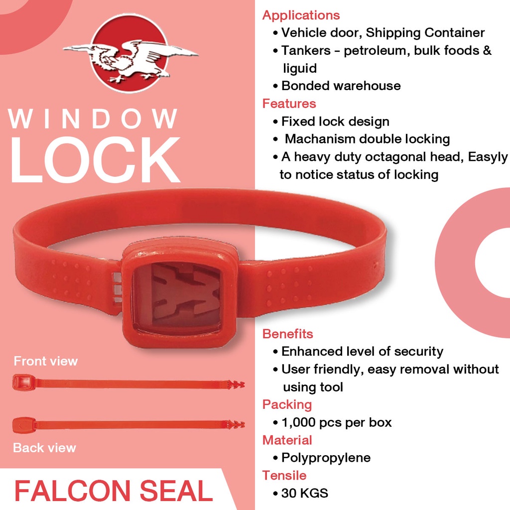 falcon-ซีล-window-lock-ขนาด-8-นิ้ว-ซีลล็อครถบรรทุก-ซีลล็อคตู้ขนส่ง-พร้อม-running-number-100-ชิ้น