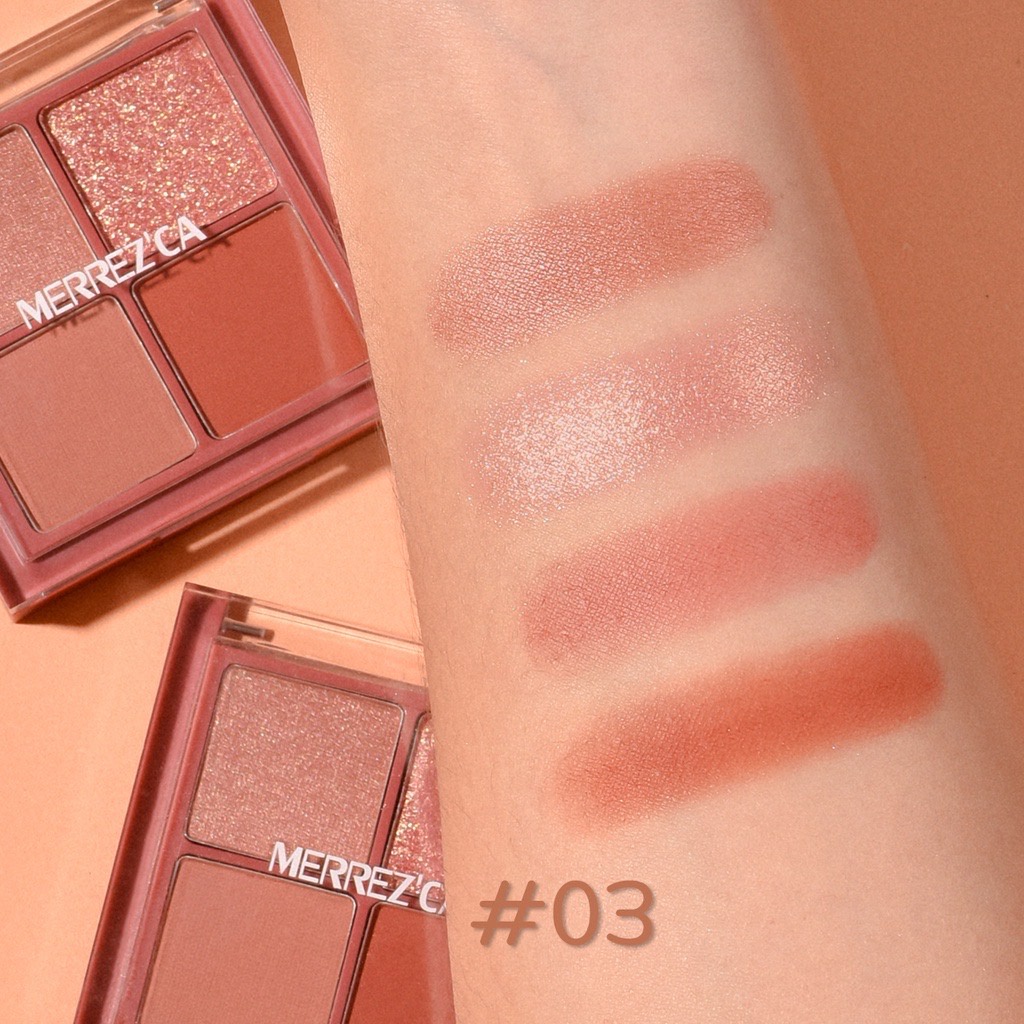 Merrezca Eye Color Palette เมอร์เรซกา อาย คัลเลอร์ พาเลต อายแชโดว์ตาว ...