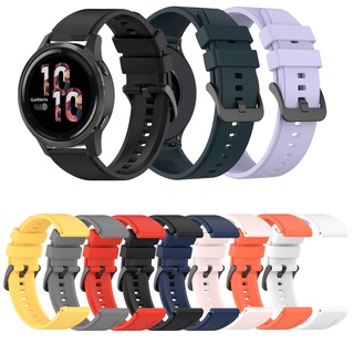 ภาพหน้าปกสินค้าสายรัดซิลิโคน 22มม สำหรับ Garmin vivoactive 4 venu2 45mm สายรัดข้อมือกีฬาเปลี่ยนสร้อยข้อมือ ซึ่งคุณอาจชอบราคาและรีวิวของสินค้านี้