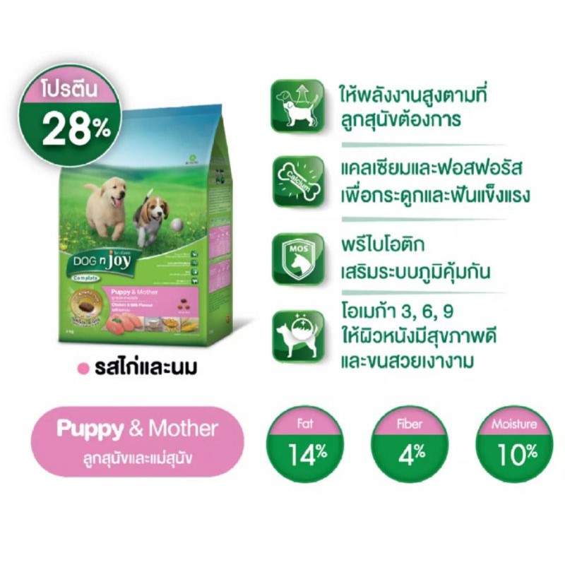 dog-n-joy-สูตรลูกสุนัข-ขนาด-3kg