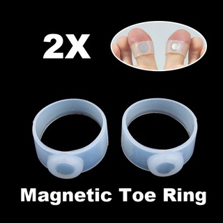 ภาพหน้าปกสินค้าวงแหวนแม่เหล็ก สวมนิ้วเท้า กระชับสัดส่วน สำหรับลดน้ำหนัก 2 x ซึ่งคุณอาจชอบราคาและรีวิวของสินค้านี้