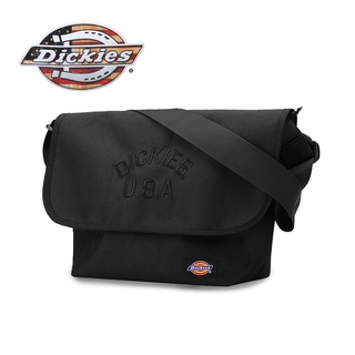 COD】Dickies ของแท้ผ้าใบกระเป๋าผู้ชายกระเป๋าสะพายความจุขนาดใหญ่นักเรียนกระเป๋านักเรียนแนวทแยงกระเป๋าเย็บปักถักร้อย