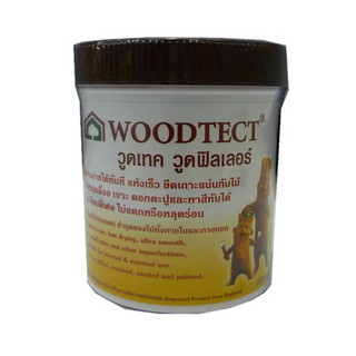 อะคริลิก อุดโป๊ว WOODTECT 230ML TEAK วัสดุก่อสร้าง เคมีก่อสร้าง