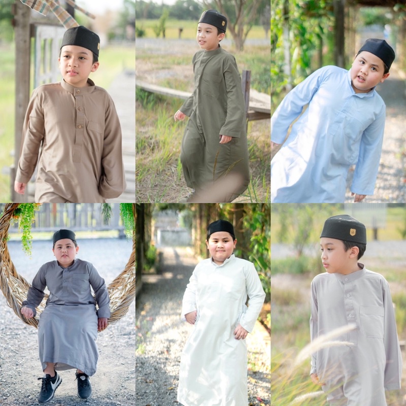 ภาพหน้าปกสินค้าโต๊ปเด็กผู้ชาย มุสลิม อิสลาม by11