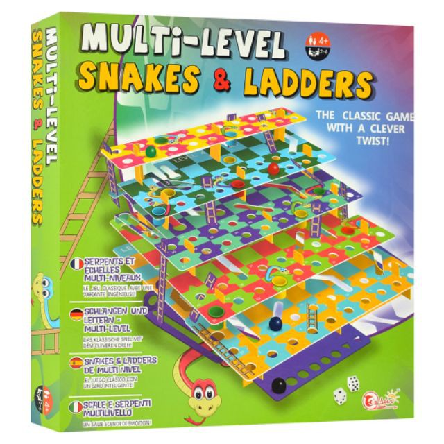 เกมบันไดงู-3d-multi-level-snakes-amp-ladders-บันไดงู-3-มิติ