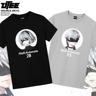 เสื้อยืดโอเวอร์ไซส์UTEE Neal Mechanical Era เสื้อยืด PS4 เกมอุปกรณ์ต่อพ่วง 2B Miss Sister Anime Tide ยี่ห้อผู้ชายและผู้ห