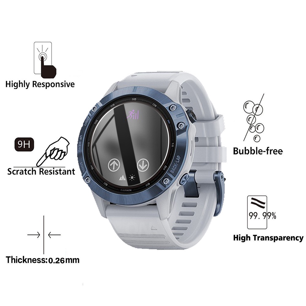 ฟิล์มกระจกนิรภัยกันรอยหน้าจอ-hd-9h-สําหรับ-garmin-fenix-7-7s-7x-6s-6x-pro-5-5s