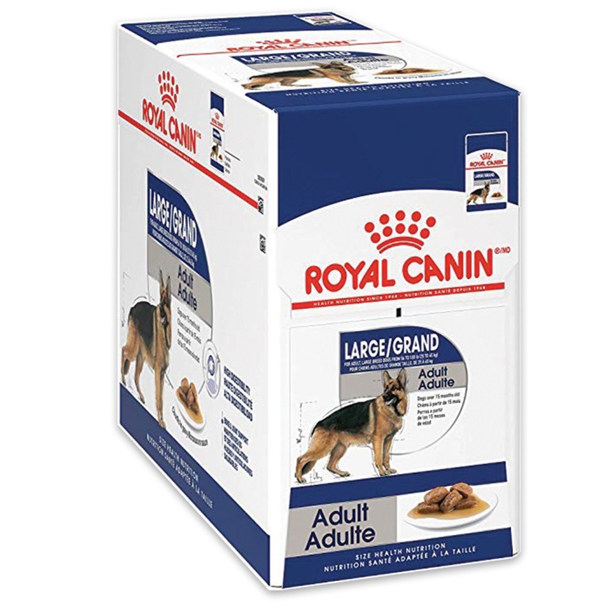 royal-canin-maxi-adult-gravy-dog-pouch-10-ซอง-รอยัลคานิน-อาหารเปียกสุนัขพันธุ์ใหญ่-อาหารสุนัข-อาหารสุนัขโต-พันธุ์ใหญ่