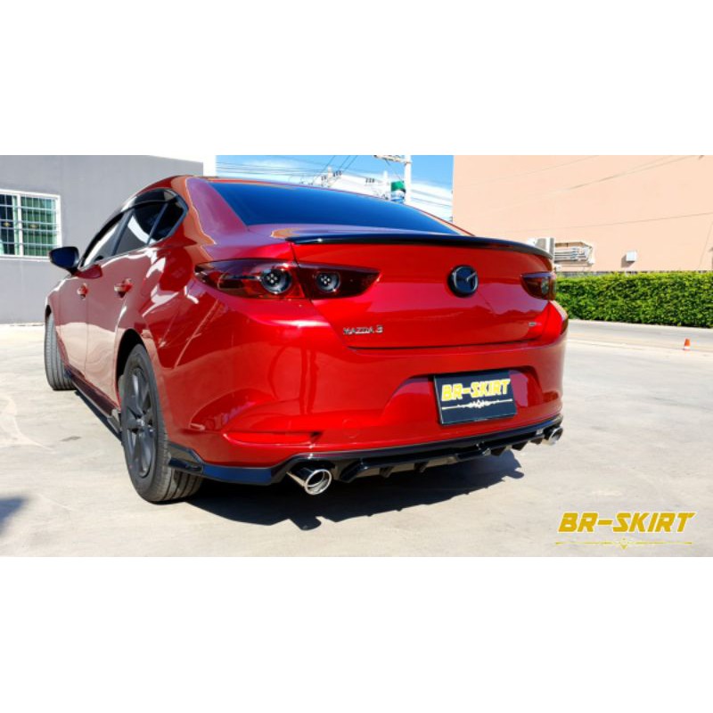 ชุดแต่งสเกิร์ต-สปอยเลอร์-mazda3-2019-2021-sedan-รุ่น-xt