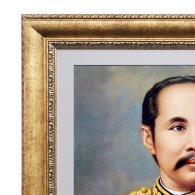 bangkokframe-กรอบรูปภาพร5-กรอบรูปในหลวง-กรอบร5-ภาพมงคล-กรอบภาพมงคล-เสด็จพ่อร5-ของขวัญผู้ใหญ่-ขนาดรูป20x24นิ้ว