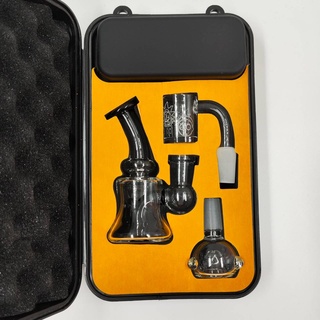 ภาพขนาดย่อของภาพหน้าปกสินค้าส่งเร็ว Mini High Quality Glass Portable Dab Rigs แจกันจิ๋ว ขวดแก้วจิ๋วพกพา 2in1 เหมาะแก่การพกพา จากร้าน hobby420 บน Shopee ภาพที่ 5