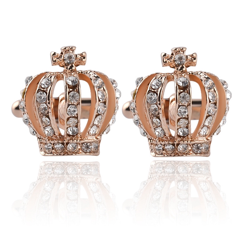 hot-selling-fashion-elegant-lady-full-diamond-metal-crown-cufflinks-french-cufflinks-wholesale-wedding-party-gift