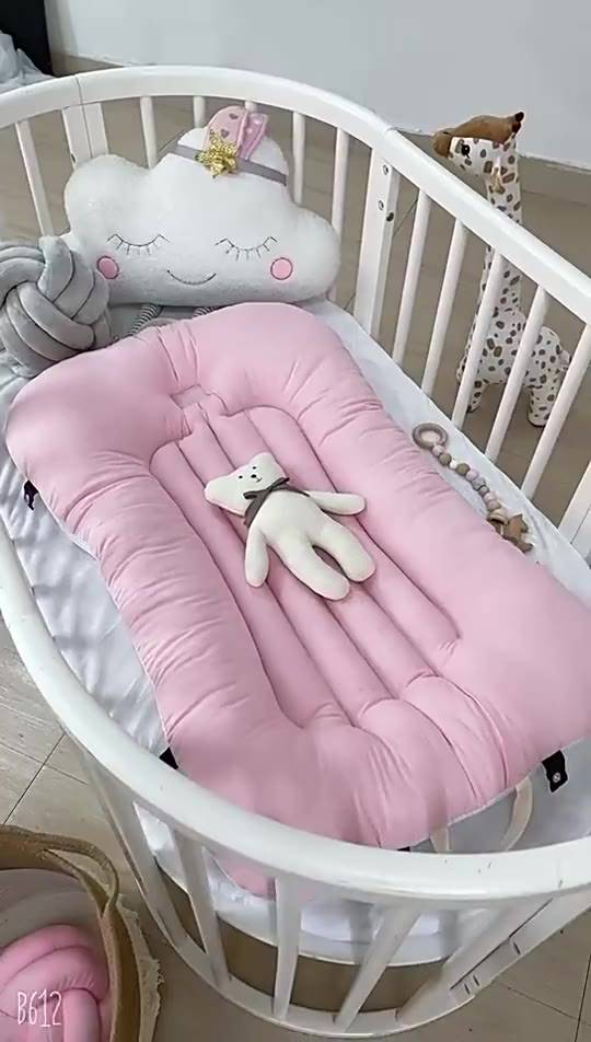 เตียงนอนเด็กทารก-แบบพกพา-พับได้-ป้องกันการกดดัน-สําหรับถ่ายภาพ
