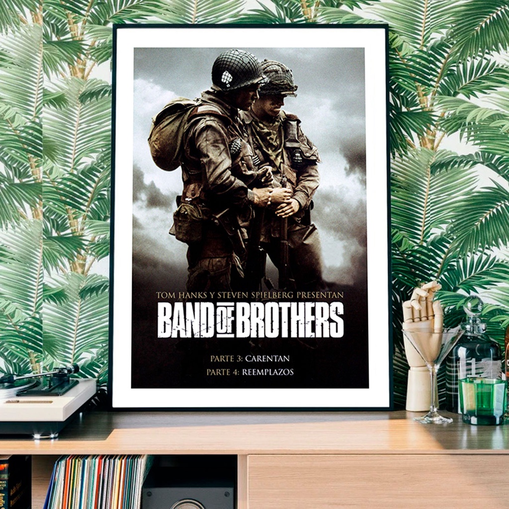 Band of Brothers Poster (2001) miniseries จากหนังสือ Band of Brothers ...