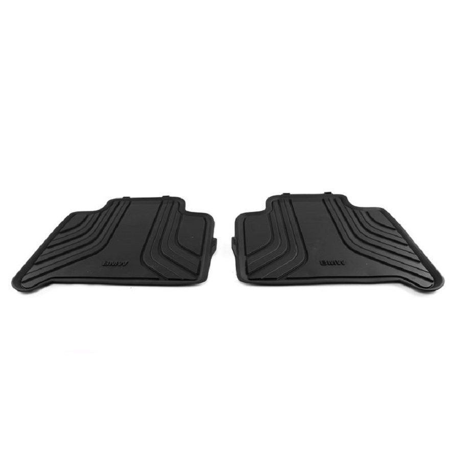 ลดล้างสต็อค-ผ้ายางปูพื้นด้านหลัง-bmw-floormats-all-weather-rear-anthrazit-f46-mpv-f46-mpv-lci