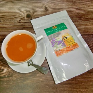 ชาไทยสำเร็จรูป 3in1 สูตรเข้มข้น พร้อมชงดื่ม 250G. ตราทวินส์ ที (Twins Tea) 0%Cholesterol, Trans Fat, Sugar