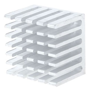 สินค้า Heat Sink Aluminum 20x20x6มม/20x20x15มม/20x15x10มม วัสดุอลูมิเนียม สำหรับระบายความร้อน