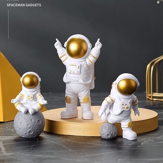 สินค้า Astronaut Models เซ็ตเล็ก โมเดลมนุษย์อวกาศ รูปปั้นมนุษย์อวกาศ ของแต่งบ้าน โมเดลแต่งบ้าน แต่งหน้าเค้ก