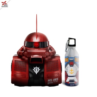 ภาพหน้าปกสินค้า(Dextreme) ZAKU ll Bluetooth Speaker [ MS-06S Char’s ] ลำโพง ซาคุ (สีแดง) + ขวดน้ำเปลี่ยนสี Rx-78 Theme ที่เกี่ยวข้อง