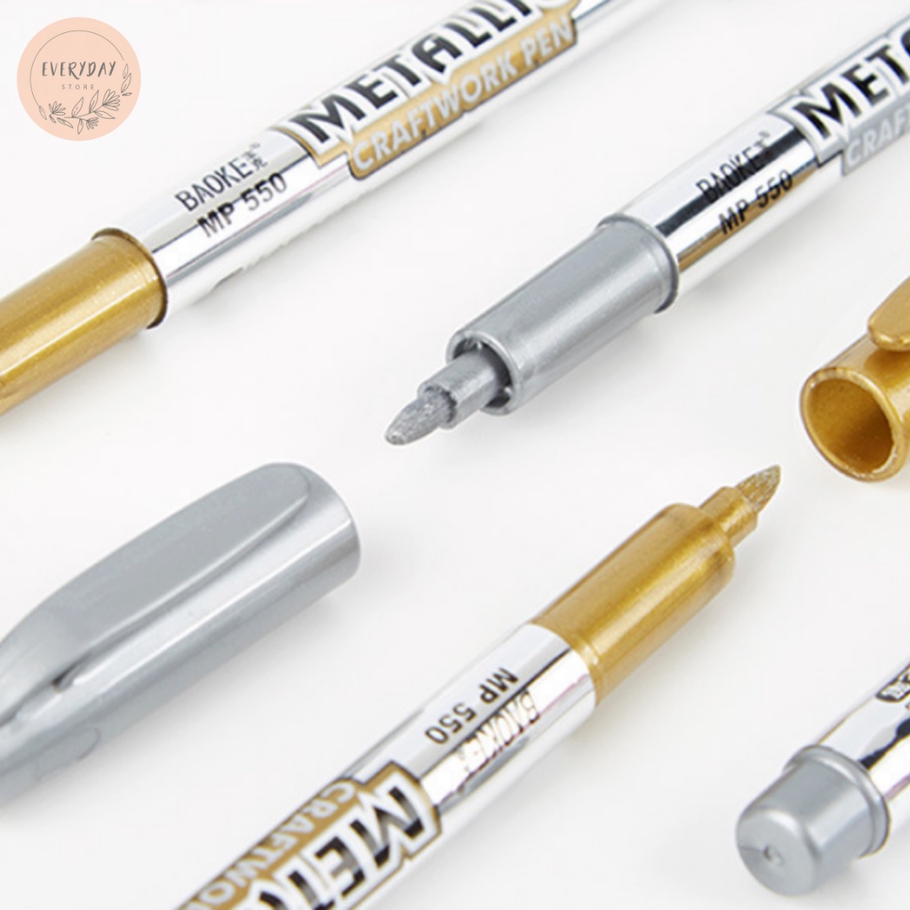 ปากกาเคมี-ปากกาสีเมทัลลิค-สีทอง-สีเงิน-เครื่องเขียน-อุปกรณ์การเรียน-ปากกาสี-อุปกรณ์สำนักงาน