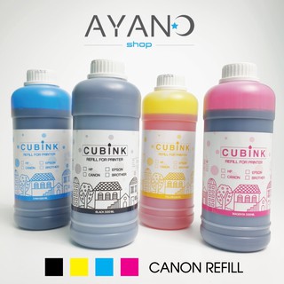 หมึกเติม Inkjet Canon Refill ทุกรุ่น ขนาด 500 ml. (สินค้ารับประกันคุณภาพ)