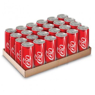 Coke Soft Drink 325 ml. Pack 24