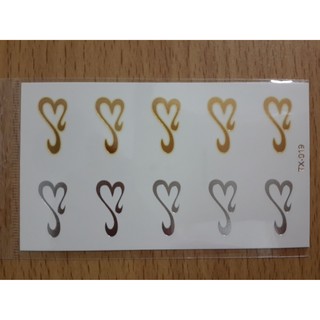 Tattoo Sticker (Metallic Color)