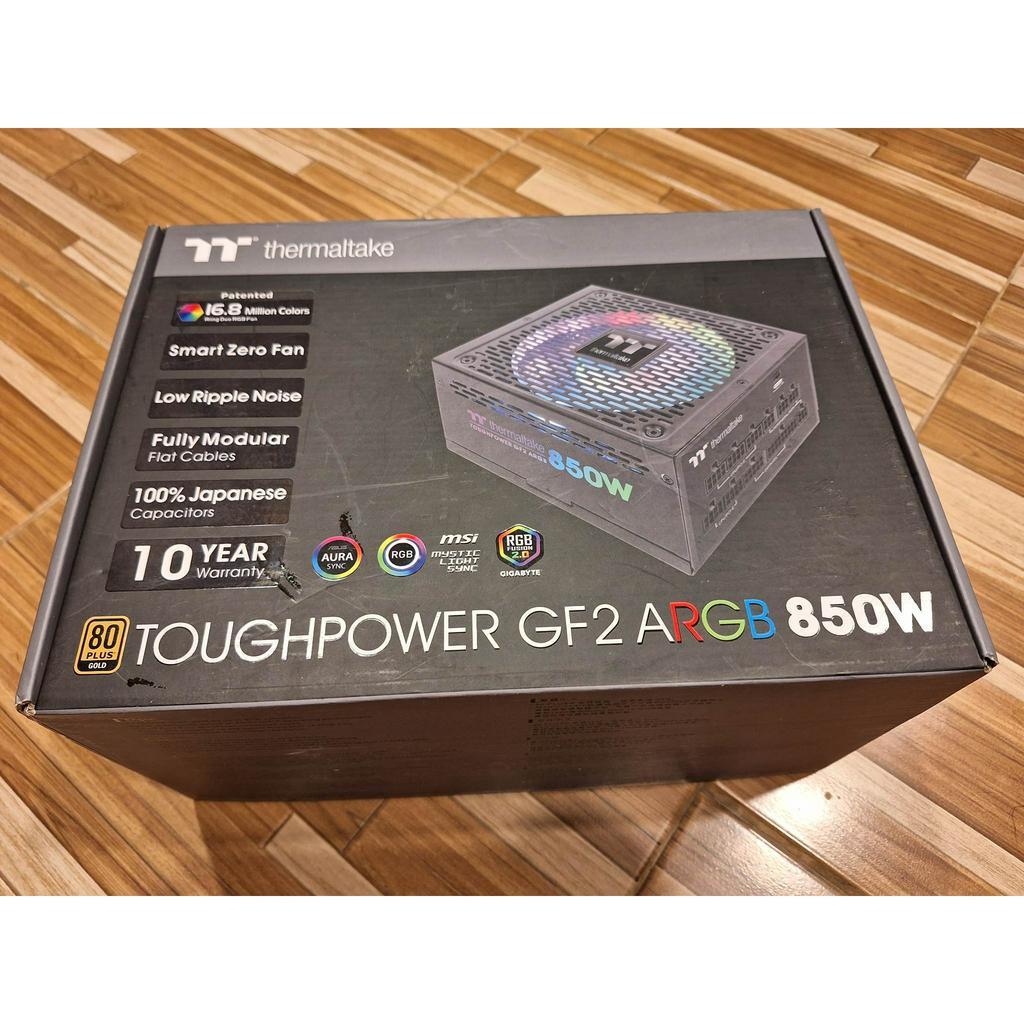 ☄️POWER SUPPLY (อุปกรณ์จ่ายไฟ)THERMALTAKE TOUGHPOWER GF2 ARGB 850W 80