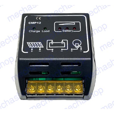 โซล่าชาร์จเจอร์-ชาร์จเจอร์ควบคุมพลังงานจากแผง-ลงแบต-solar-panel-charger-controller-regulator-auto-12v-24v-6a